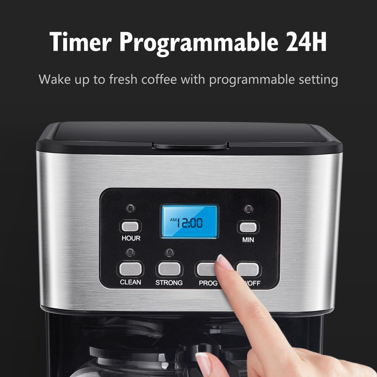 12 Cup Programmable Coffee Maker