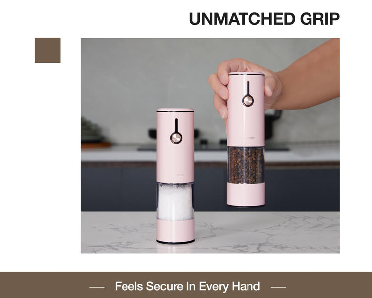 Electric Pepper Grinder and Salt Mill Set (2 Count)