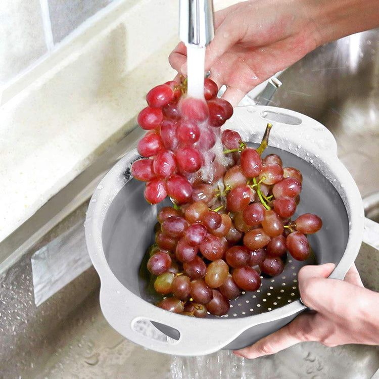 Collapsible Colander and Strainer Set of 3 (3 Count)