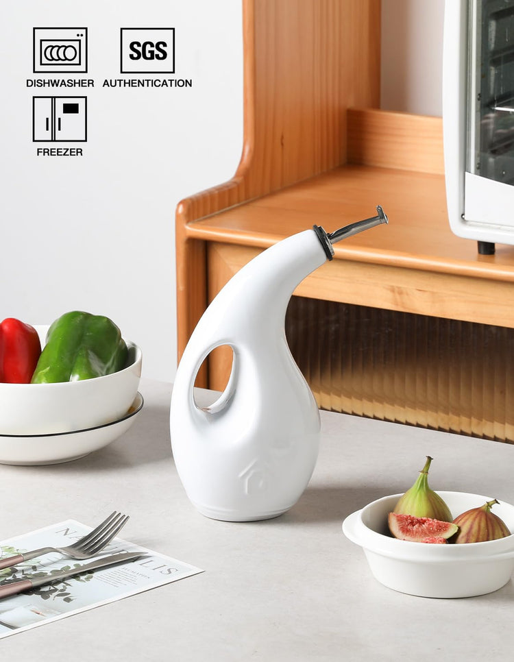 Sweejar Ceramic Olive Oil Dispenser Bottle