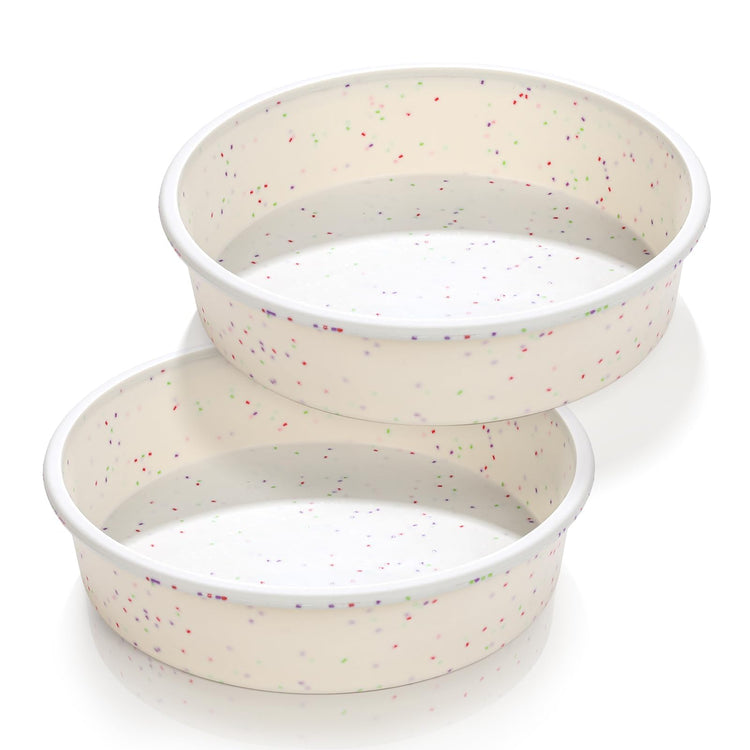 8 Inch Silicone Round Cake Pan (2 Count)