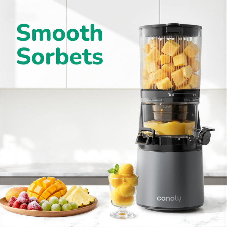 3-in-1 Cold Press Juicer C16, Makes Juice & Sorbet & Nut Milk