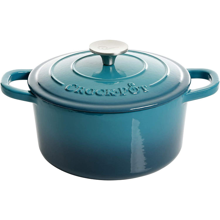 Artisan 3 Quart Round Enameled Cast Iron Dutch Oven