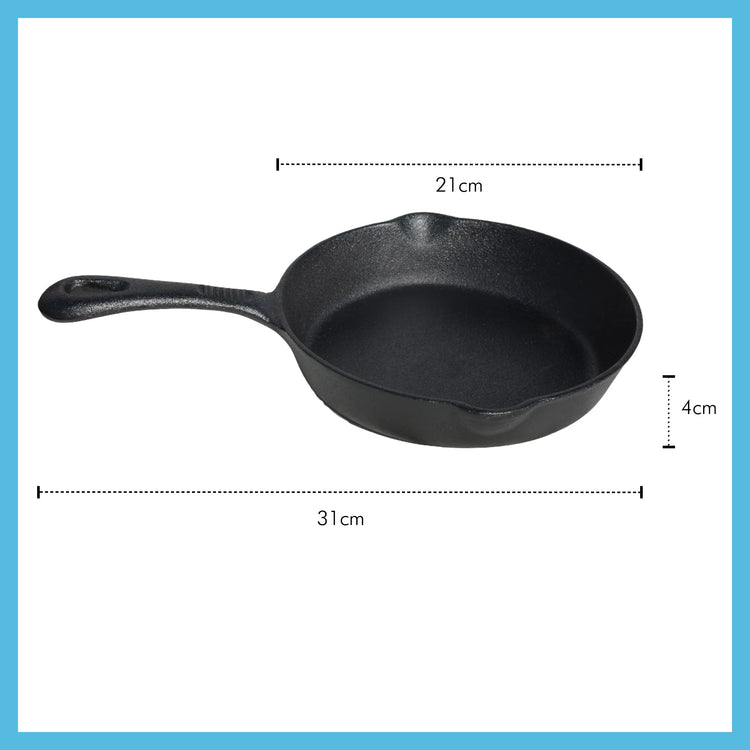 8" Cast Iron Oven Safe Tarte Tatin Pan Pan