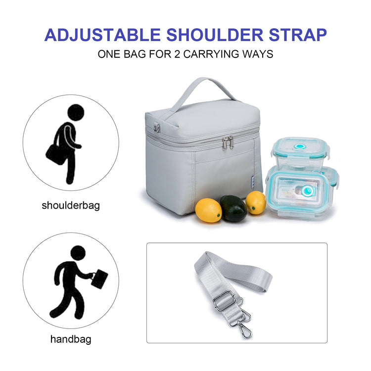 NOL 8L Insulated Lunch Bag for Women