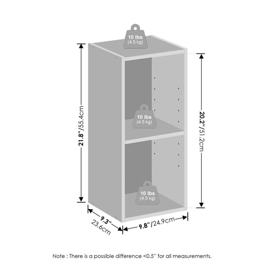 Reed 2 Tier Closet Organizers and Storage