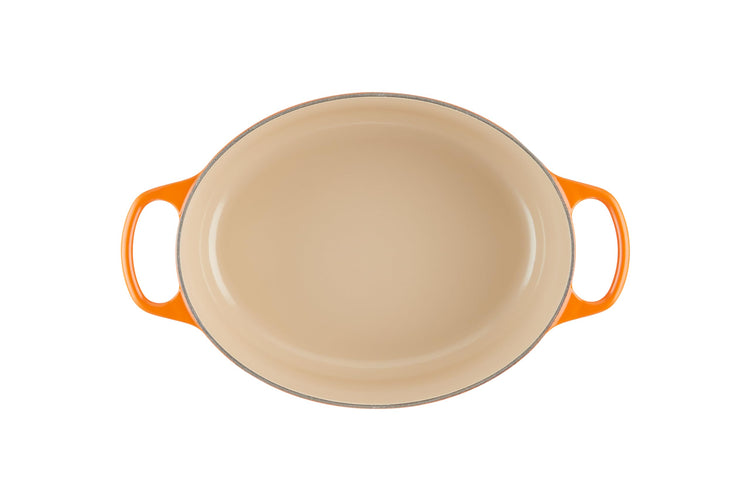 Enameled Cast Iron Oval Dutch Oven