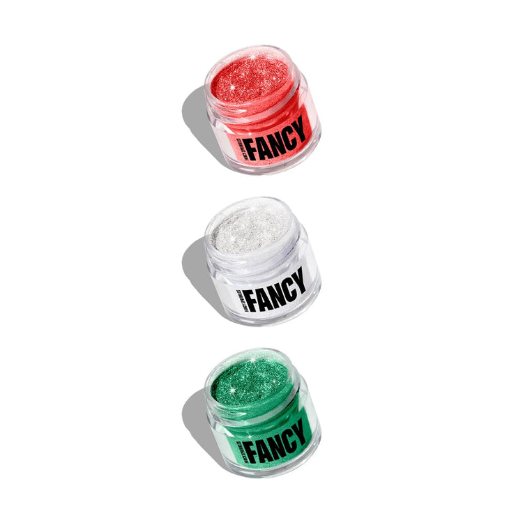 Madame Claus Edible Glitter Set 3 Jars 4gm each