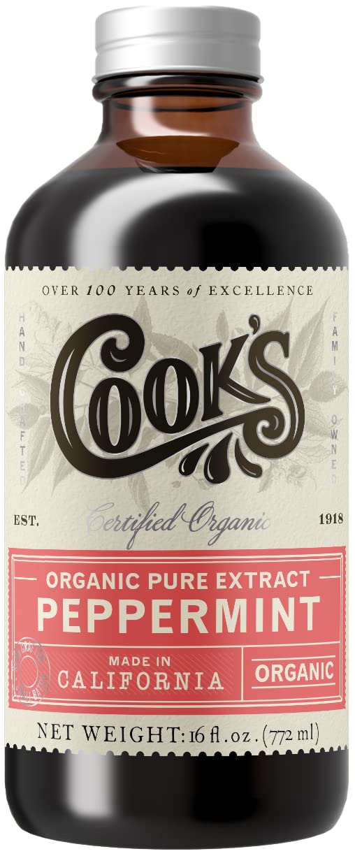 Cook's Organic Peppermint Extract 16 oz - Nestoria