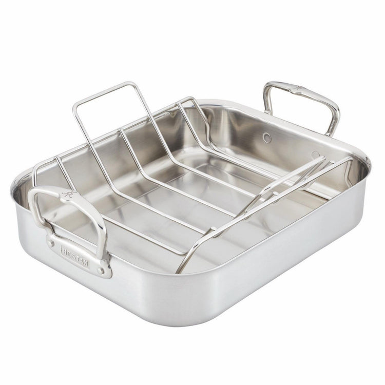 Provisions 16.5" Classic Clad Roaster with Stainless Steel Rack