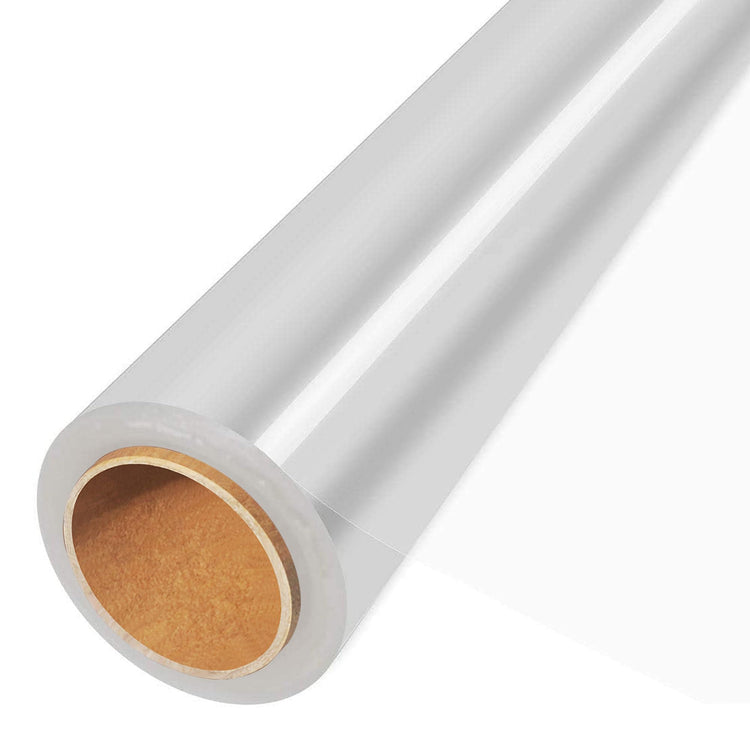 50' Long X 35” Wide Clear Cellophane Wrap Roll