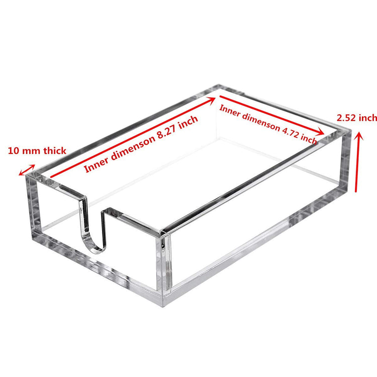 Acrylic Guest Towel Napkin Holder