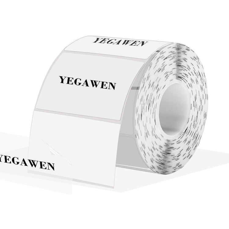3x2 Inch Transparent Thermal Labels Stickers