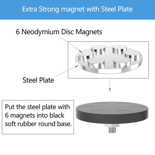 Garage Magnet Hooks (4 Count)
