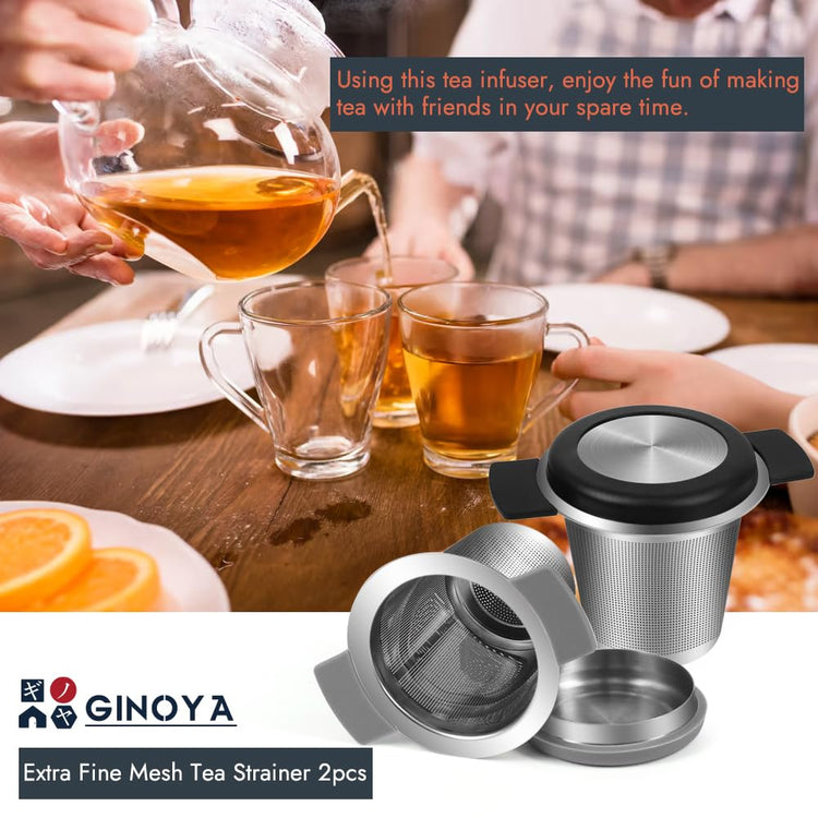 2pcs Tea Infuser for Loose Leaf Tea (2 Count)