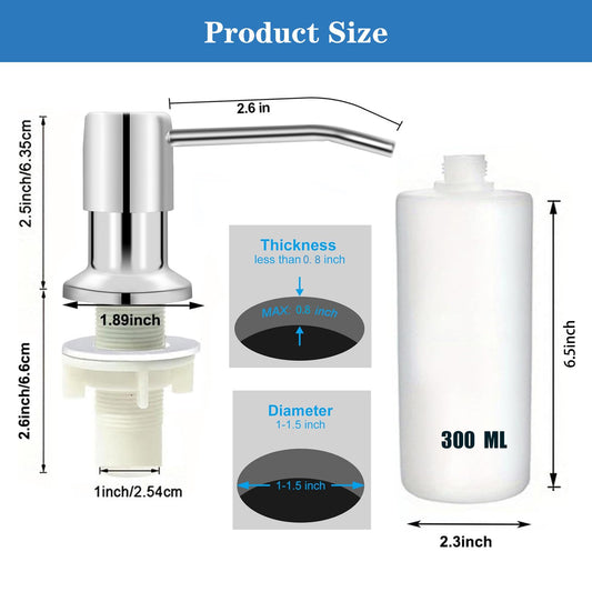 Soap Dispenser for Kitchen Sink