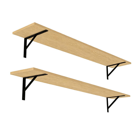 Long Wall Shelves (2 Count)