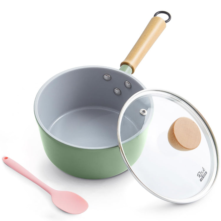 Ceramic Nonstick Sauce Pan with Lid