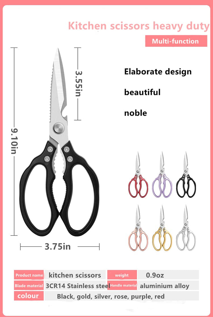 Heavy Duty Sharp Kitchen Scissors