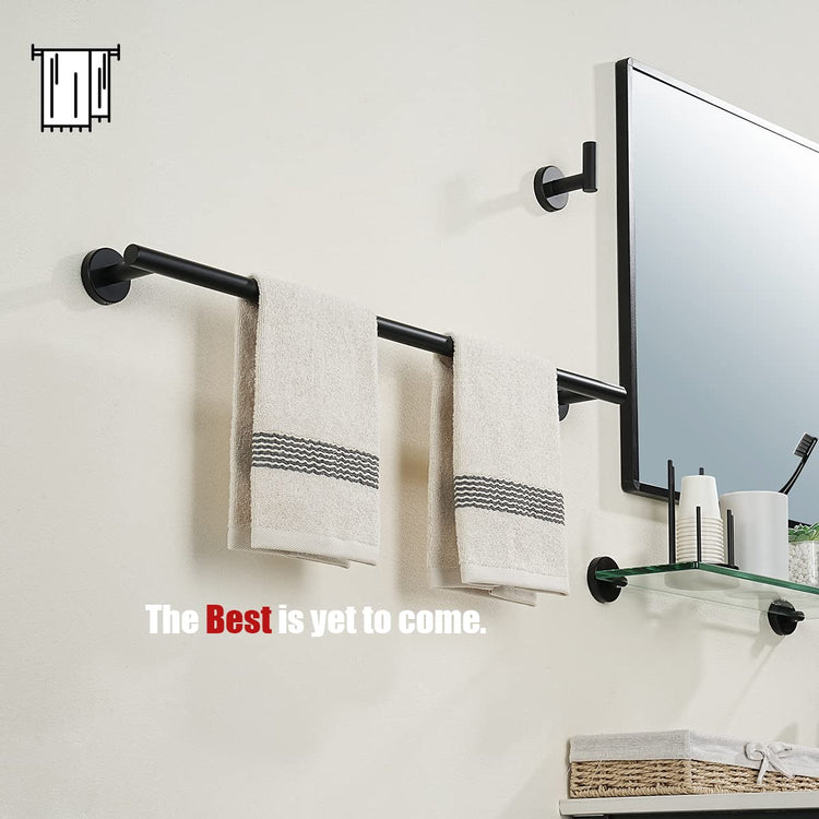Black Towel Bar