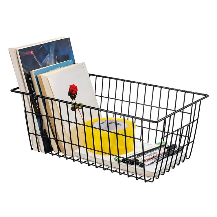Wire Storage Baskets (4 Count)