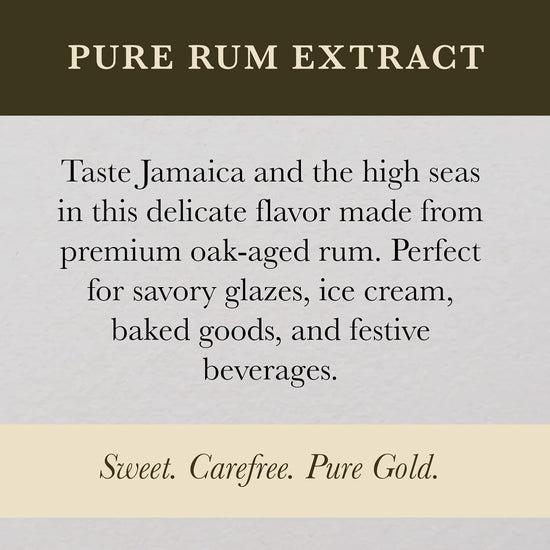 Cook's, Pure Rum Extract, For Baking, Ice Cream, Candies, Cakes, 32 oz - Nestoria