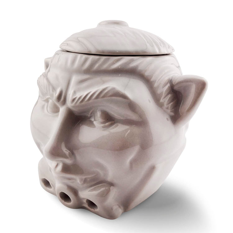 Spooky Dracula Garlic Pot