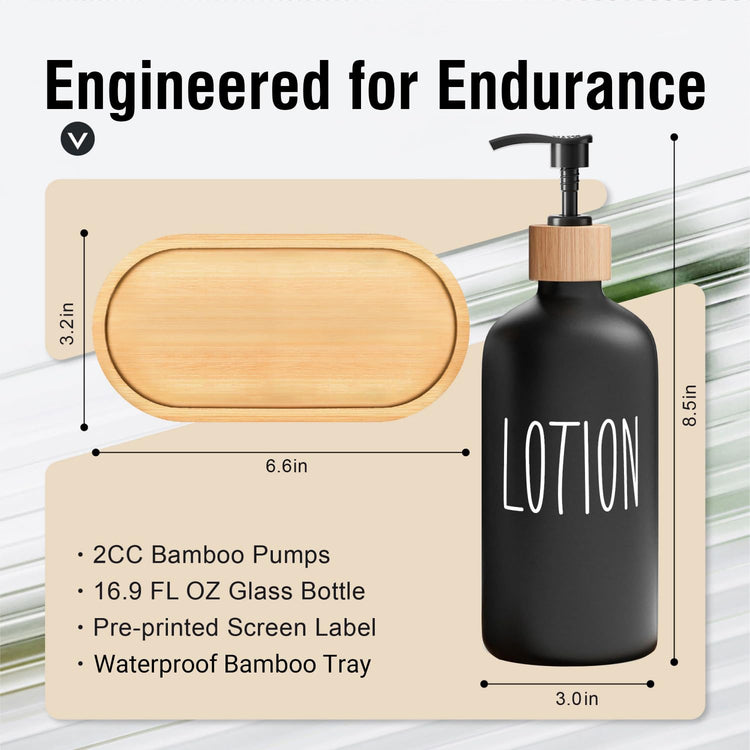Soap Dispenser Bathroom Set