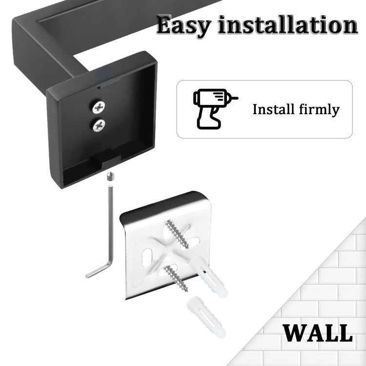Towel Bar Towel Racks for Bathroom Wall Mount 12 Inch