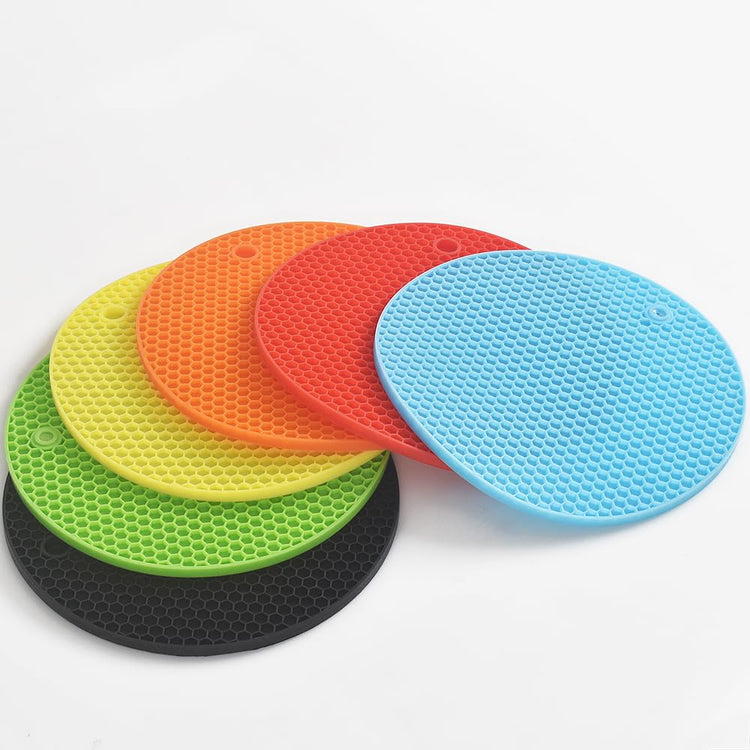 Silicone Round Trivets (6 Count)