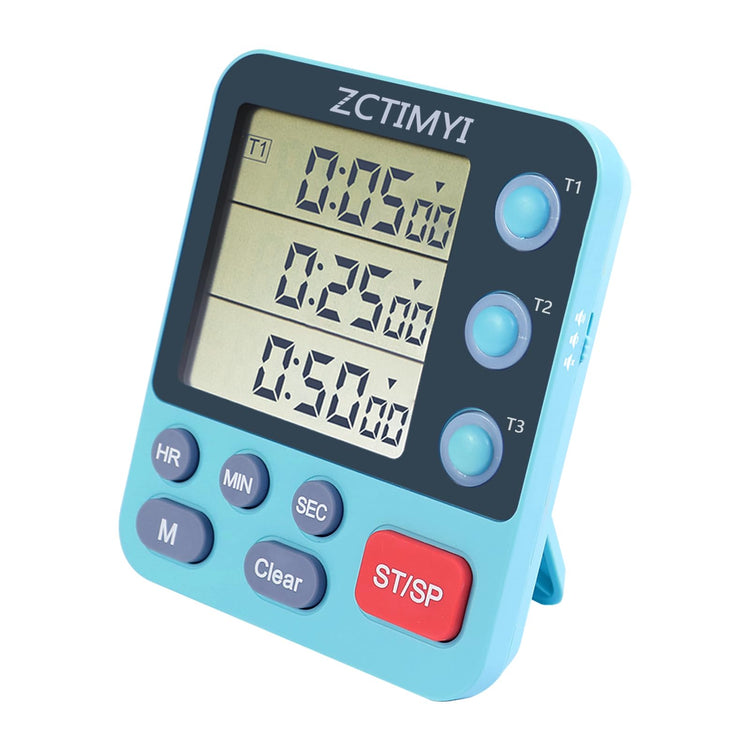 Dual Digital Timer for Kitchen Cooking