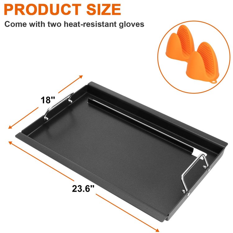 18" Flat Top Griddle for Charbroil Performance 4
