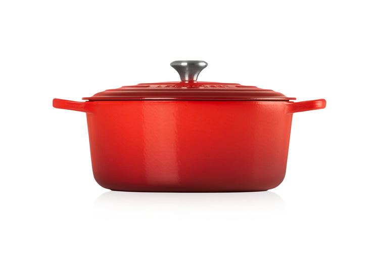 Enameled Cast Iron Round Dutch Oven