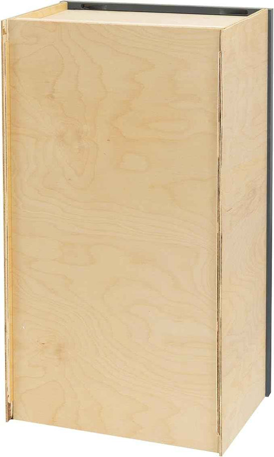 Quicklock RTA (Ready-to-Assemble) 42" Tall Wall Kitchen Cabinets - Shaker Style | 100% Hardwood | Made in America | Soft Close Hardware (Needlepoint Navy, 12''D x 18''W x 42''H)
