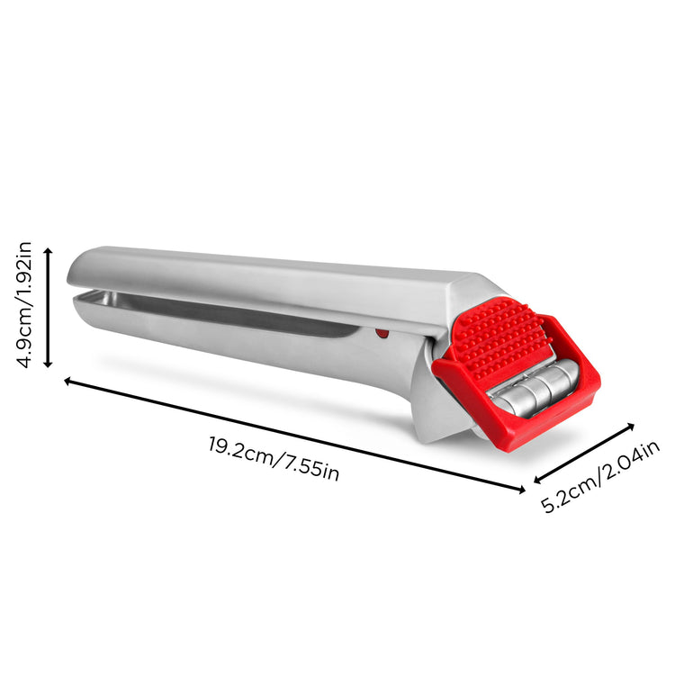 Garject Garlic Press with Peel Ejector & Scraper
