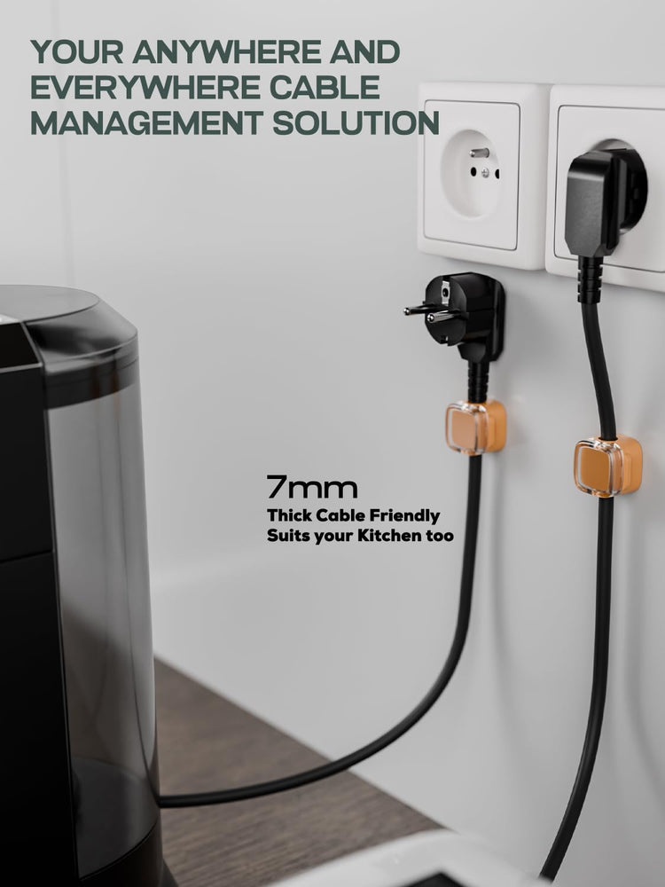 6 Pack Magnetic Cord Holder (6 Count)
