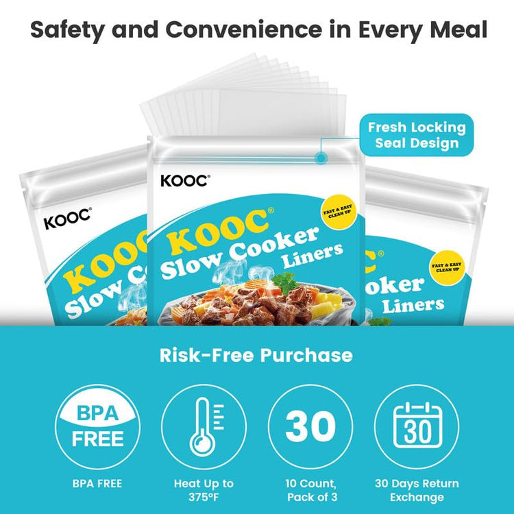 30 Count Slow Cooker Liners