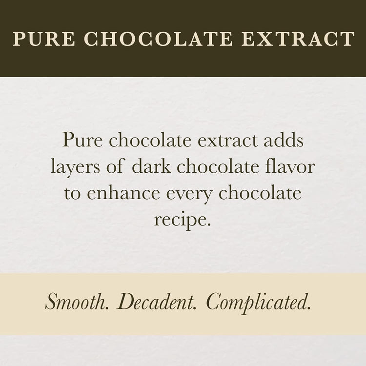 Cook's Pure Chocolate Extract 4 oz - Nestoria