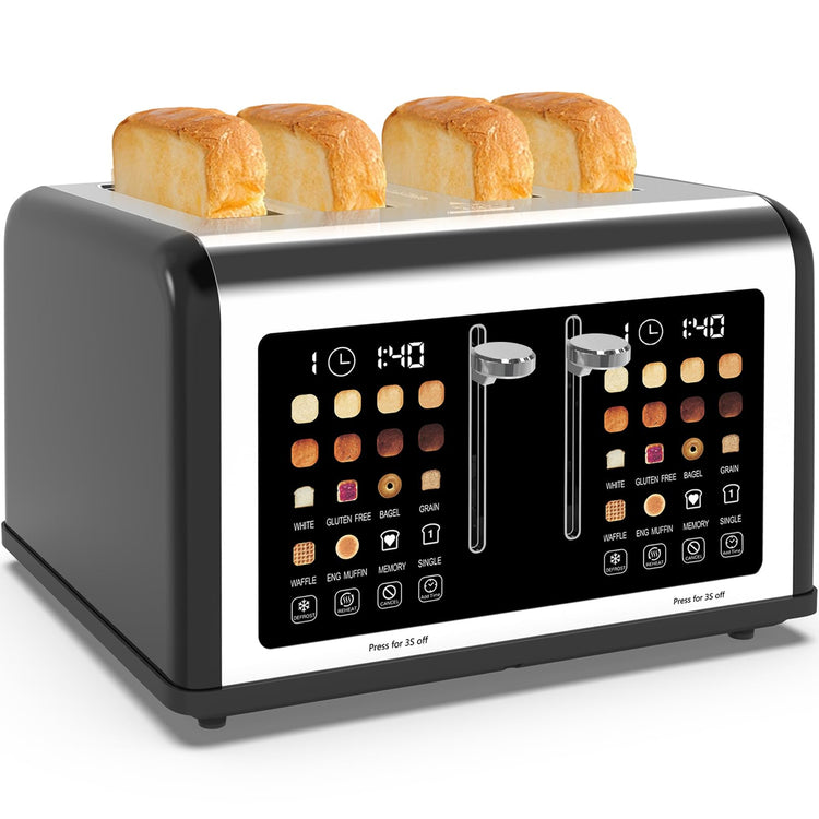 4 Slice Toaster Touch Screen (4 Count)
