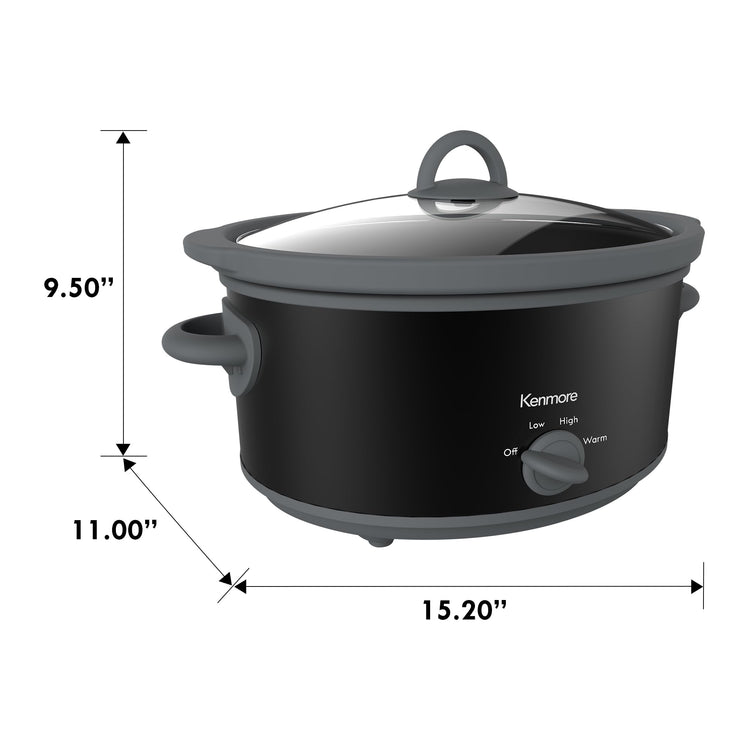 Kenmore 5 Quart Slow Cooker