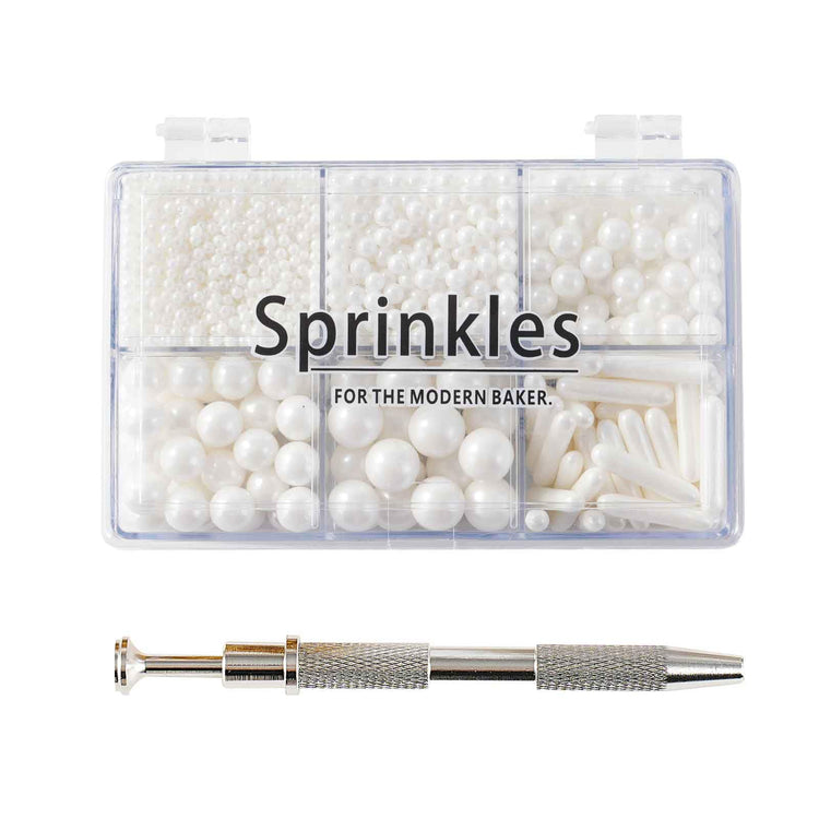 White Mix Sugar Sprinkles (4.16 Ounce)