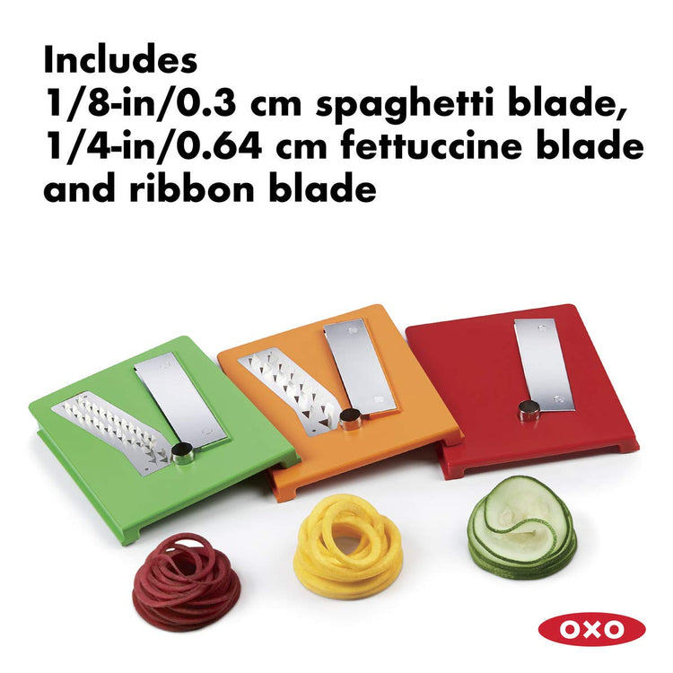 Good Grips 3 Blade Tabletop Spiralizer with StrongHold Suction
