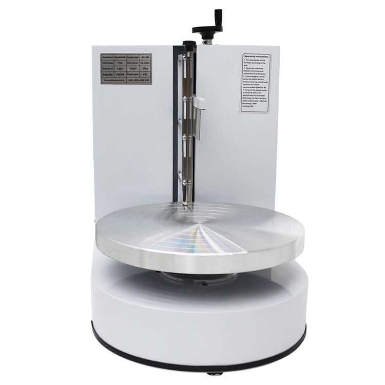 Cake Decorating Coating Machine Cream Spreading Automatic Frosting Turntable with Graduated Scraper 60