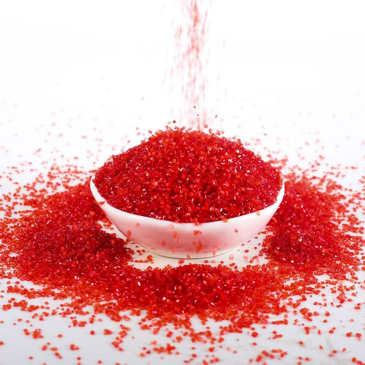 Red Sanding Sugar Sprinkles (3 Ounce)