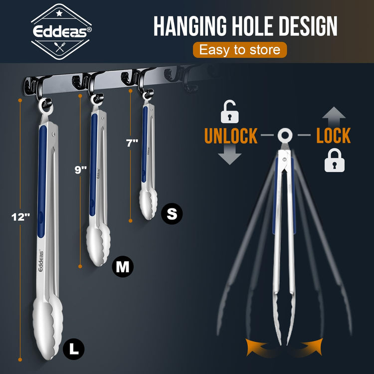 Tongs For Cooking (3 Count)
