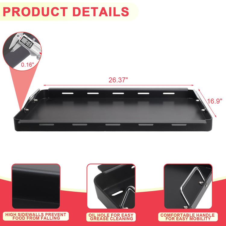 Full Size Griddle Inserts for Charbroil Commercial Tru Infrared Gas Grills
