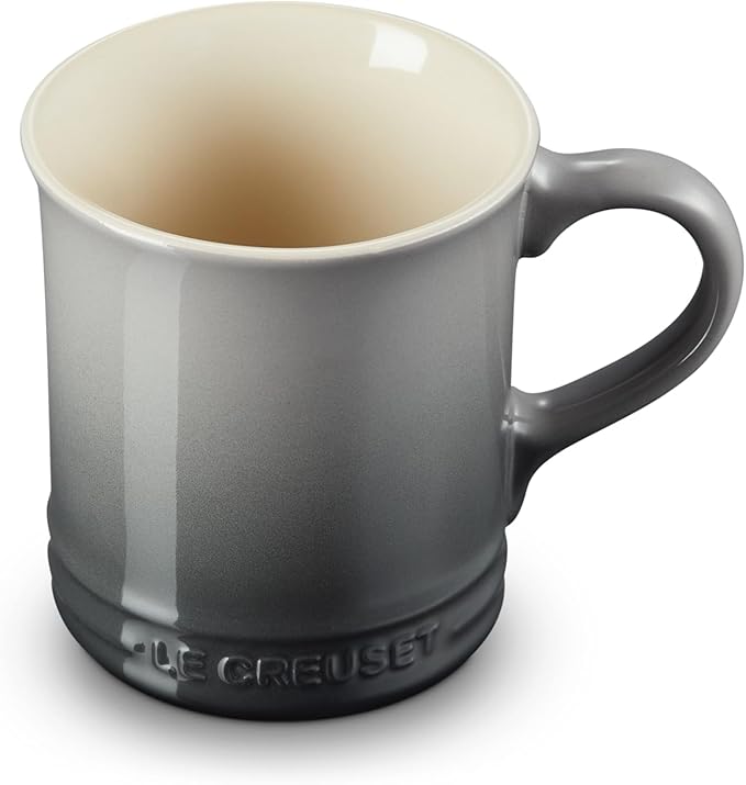 Le Creuset Stoneware Vancouver Mug, 14 oz., Oyster