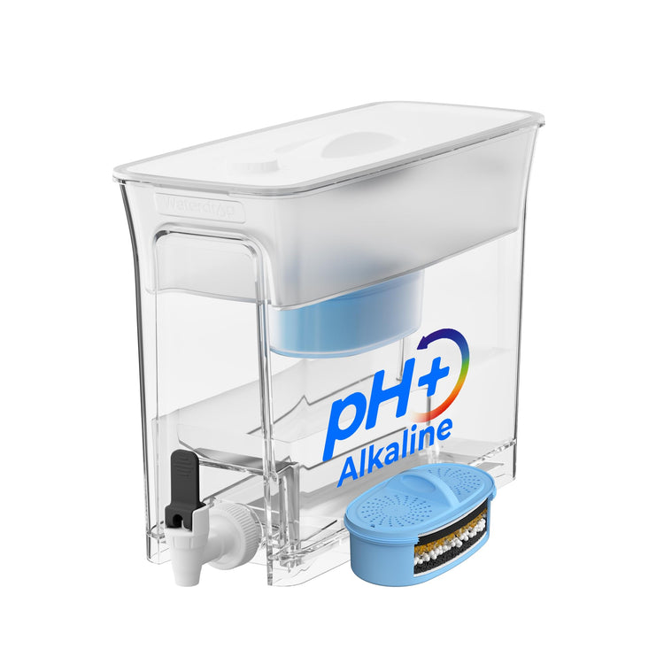 WFD-40W-L-A Water Filter Dispenser, Alkaline Filtration, White