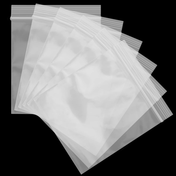 240Pcs 3x3 Clear Plastic Zip Bags (240 Count)