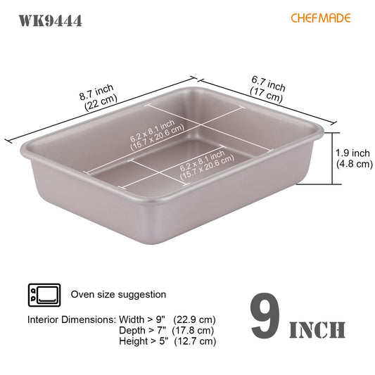 8.7 Inch Rectangle Cake Pan